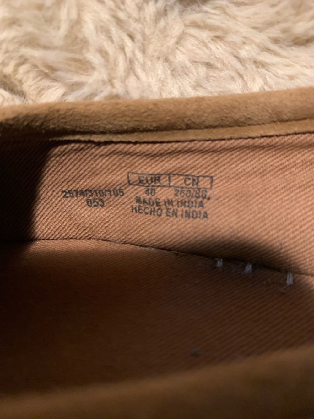 Zara Suede Espadrille Lace-Up Flats, Brown, Camel, 40 NWOT - Picture 6 of 8
